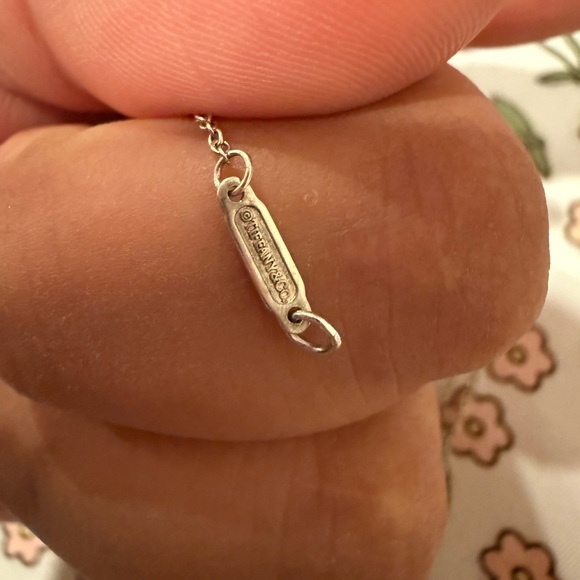 Tiffany & Co. Silver Heart Pendant with Gold Key - Picture 7 of 7